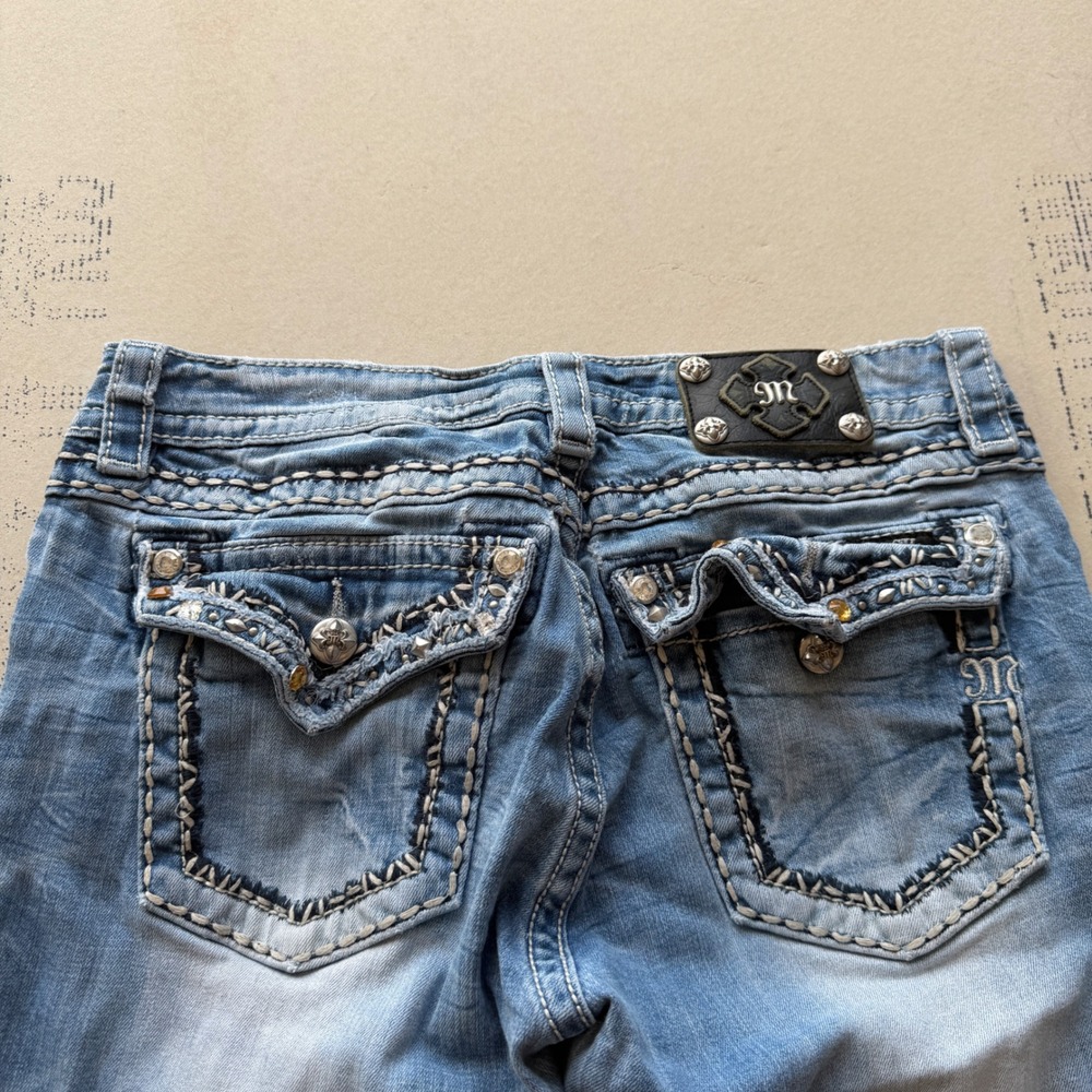 Y2K Miss Me Signature Cuffed Capri Jeans